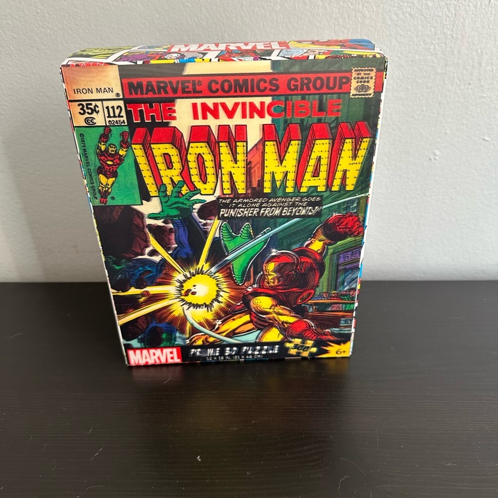 Marvel The Invincible Iron Man Comic puzzle